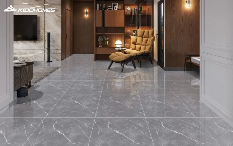 Gạch Porcelain phù hợp:Nội thất cao cấp