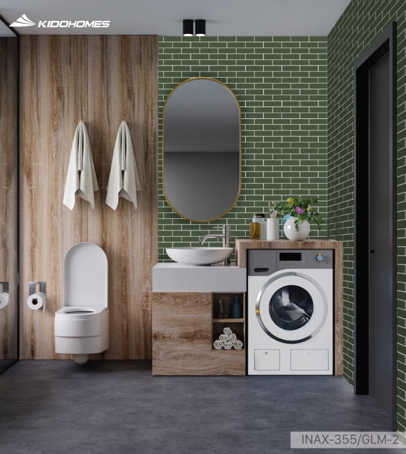 Gạch thẻ men sứ (porcelain/granite)