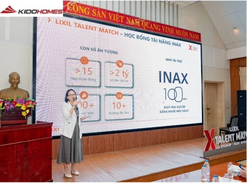 LIXIL Việt Nam lần thứ 2 được vinh danh ‘Nơi làm việc tốt nhất châu Á’ 4 Học bổng Tài năng INAX