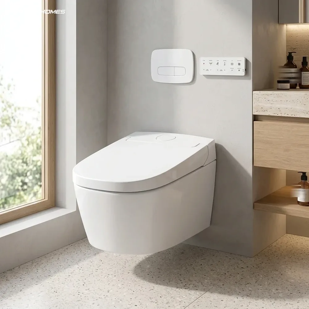 Bồn cầu treo tường thông minh INAX AC-821VN (AC821VN) Saras Plasmacluster, Bồn cầu điện tử - Xem chi tiết