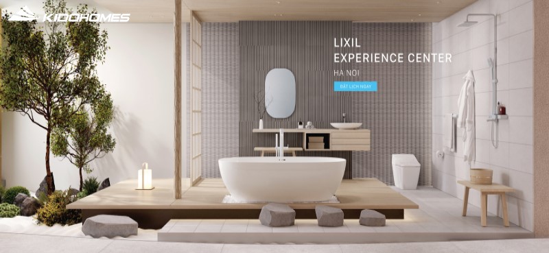 INAX Nhật Bản chinh phục thế giới với phòng tắm sang trọng