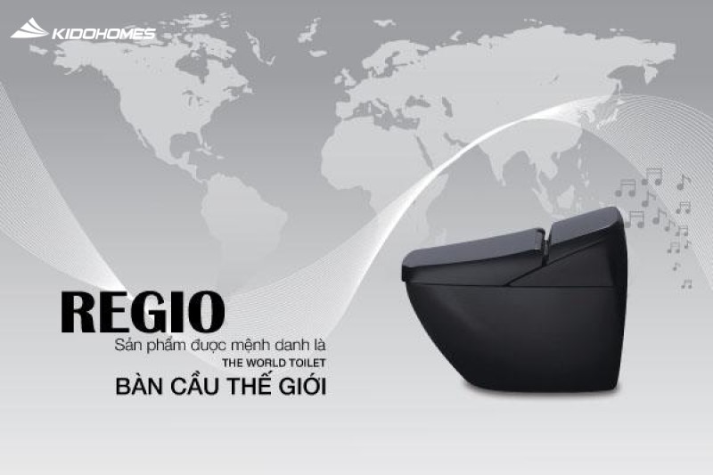 INAX Regio – “Bồn cầu biết hát” biến nhà vệ sinh thành khách sạn 5 sao