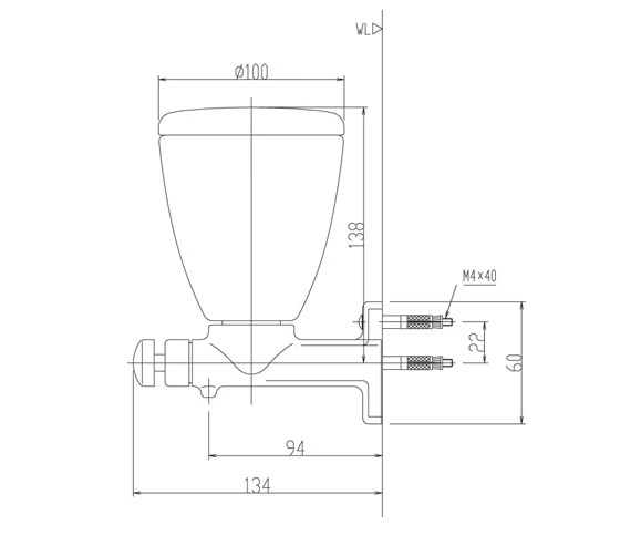 Hình ảnh kỹ thuật Hộp xà phòng INAX KFV-24AY