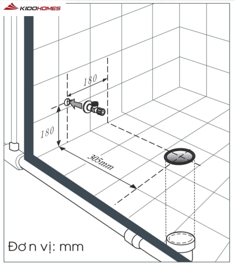 Khoảng cách tim bồn cầu đến tường? Hướng dẫn chi tiết từ chuyên gia 2025