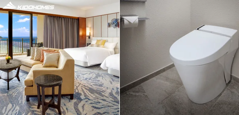 Sự góp mặt của INAX không chỉ nâng cao chất lượng lưu trú mà còn thể hiện triết lý