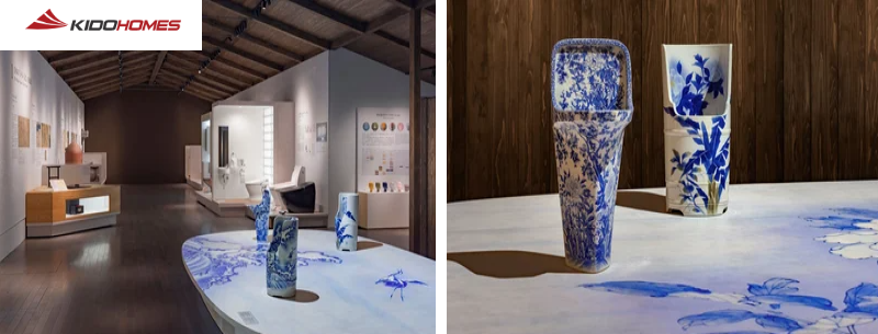 Bảo tàng trưng bày những hiện vật gốm vệ sinh tinh tế được làm thủ công với nguyên liệu đất sét chọn lọc Bảo tàng trưng bày những hiện vật gốm vệ sinh tinh tế được làm thủ công với nguyên liệu đất sét chọn lọc