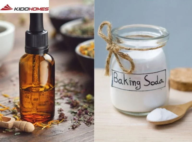 5 mẹo khiến phòng tắm luôn thơm mát và sạch sẽ 3 Hộp khử mùi từ Baking soda và tinh dầu