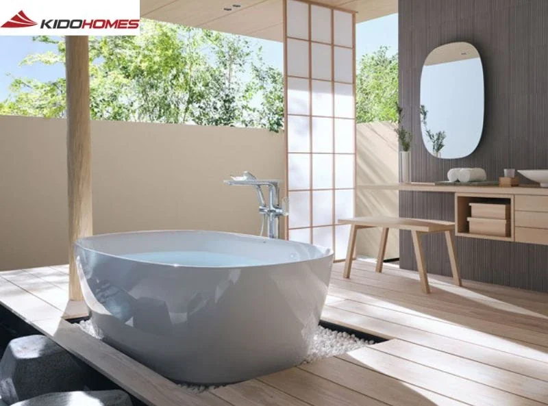 Mẹo sử dụng bồn tắm Inax để tận hưởng trải nghiệm thư giãn tối ưu 4 Lựa chọn vị trí lắp đặt phù hợp