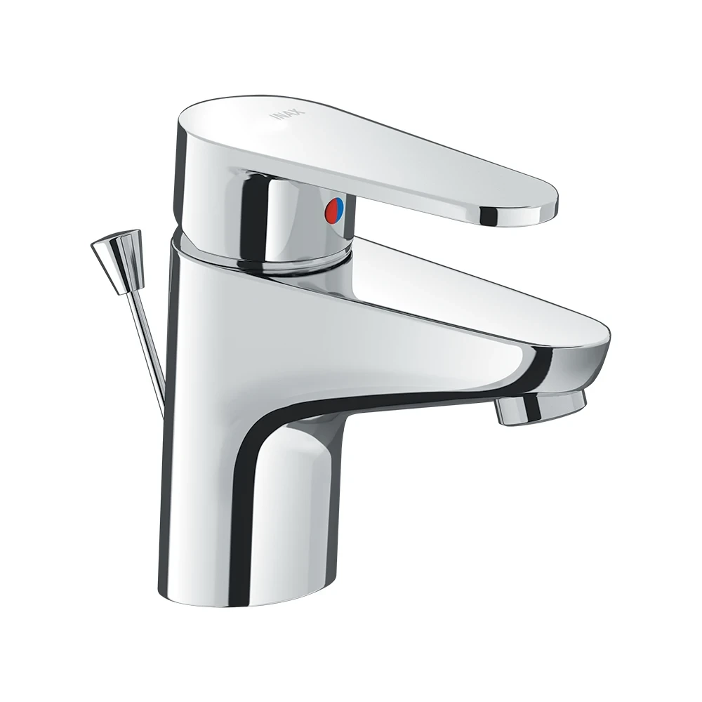 Vòi chậu lavabo nóng lạnh Inax LFV-112S phối cảnh lắp đặt thực tế