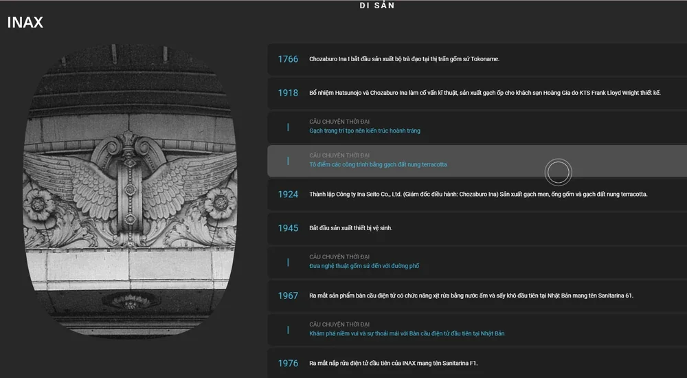 Thương hiệu Inax kỷ niệm 100 năm thành lập - Cột mốc đáng nhớ