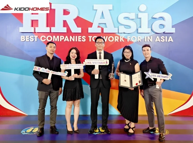 LIXIL Việt Nam lần thứ 2 được vinh danh ‘Nơi làm việc tốt nhất châu Á’