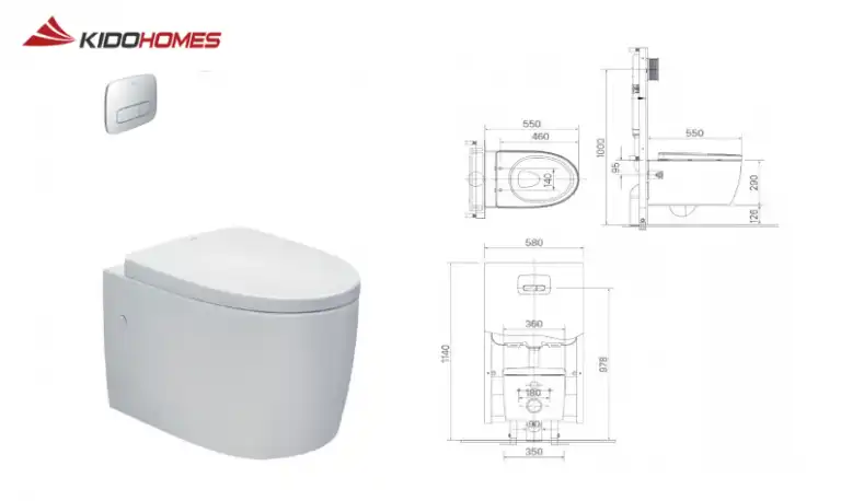 Khi chọn mua và lắp đặt bồn cầu treo tường cần lưu ý các yếu tố kỹ thuật Khi chọn mua và lắp đặt bồn cầu treo tường cần lưu ý các yếu tố kỹ thuật