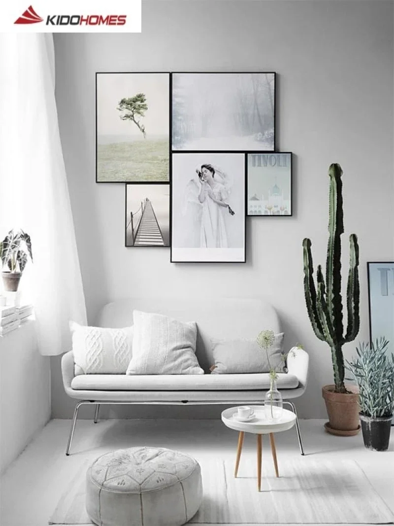 Màu sắc tươi sáng cho phòng khách nhỏ