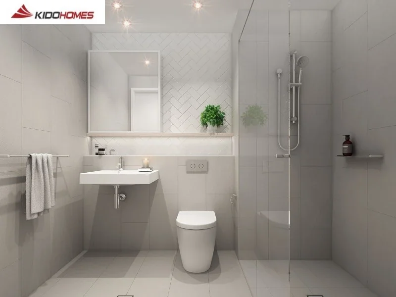 Những mẫu thiết kế phòng tắm hiện đại và tiện nghi