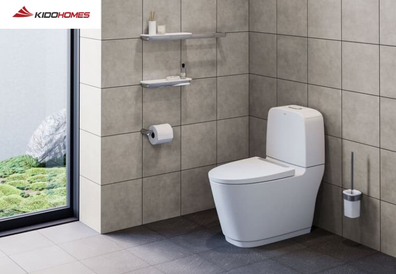 Nắp bồn cầu rửa cơ, nắp bồn cầu thông minh không dùng điện, tiện lợi