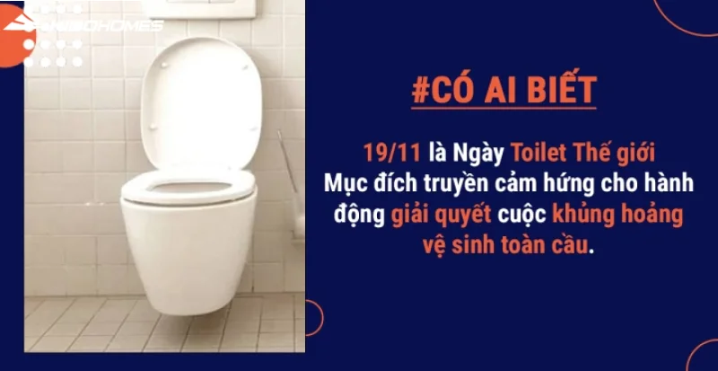 Ngày Quốc tế Bồn cầu vượt xa việc