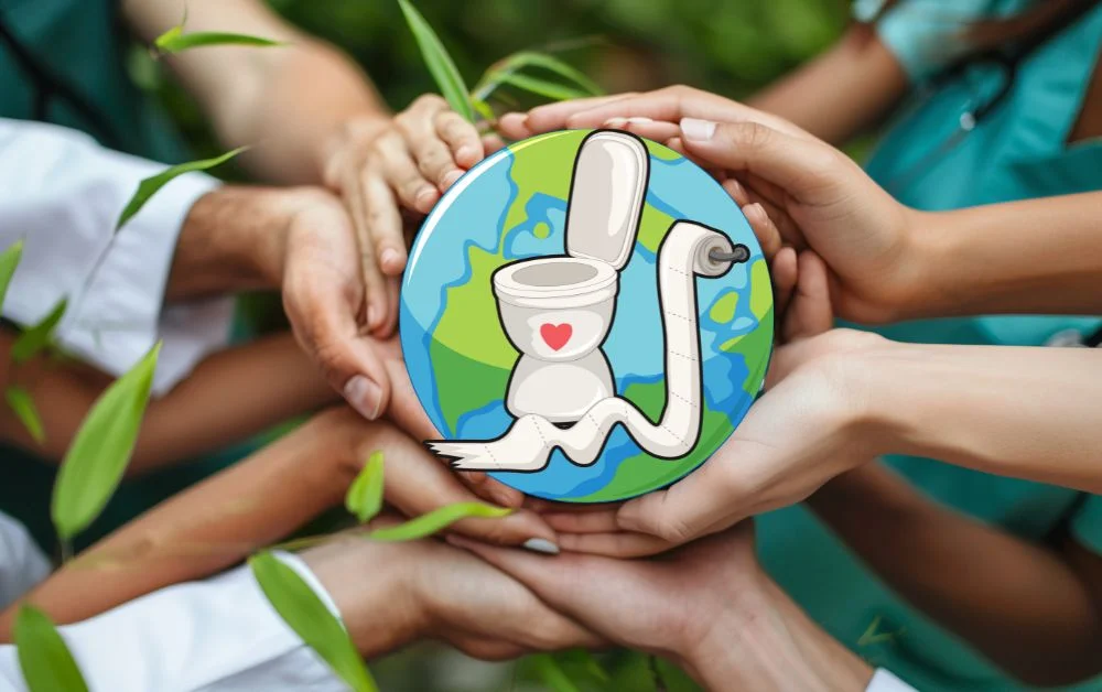 Ngày Toilet Thế giới được khởi xướng lần đầu vào ngày 19/11/2001 bởi Tổ chức Toilet Thế giới