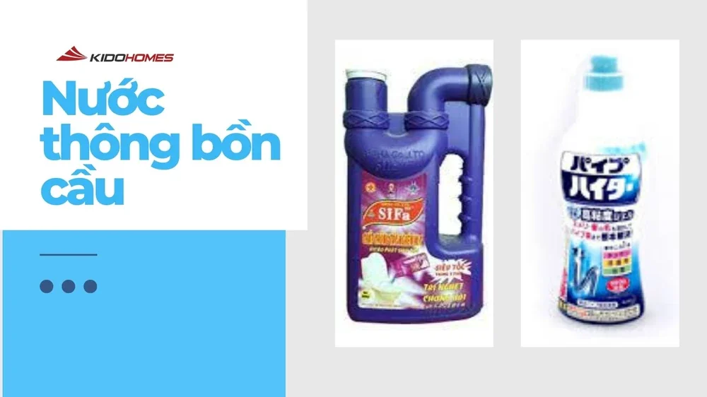 TOP 5 nước thông bồn cầu mạnh nhất