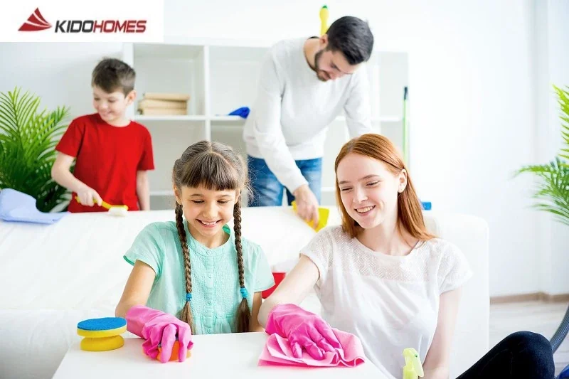 Phân công công việc, chia sẻ trách nhiệm việc nhà