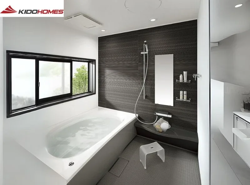 Nên đóng hay mở cửa phòng tắm sau khi sử dụng? 3 phòng tắm có hệ thống thông gió hoặc cửa sổ