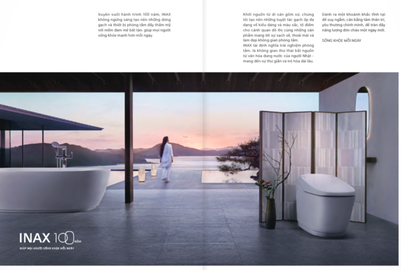 INAX – Biểu tượng công nghệ và sự sang trọng trong thiết bị vệ sinh