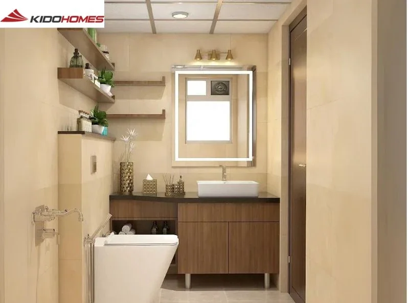 Phòng tắm màu be - xu hướng mới trong trang trí nội thất 2 Phòng tắm màu be - xu hướng mới trong trang trí nội thất