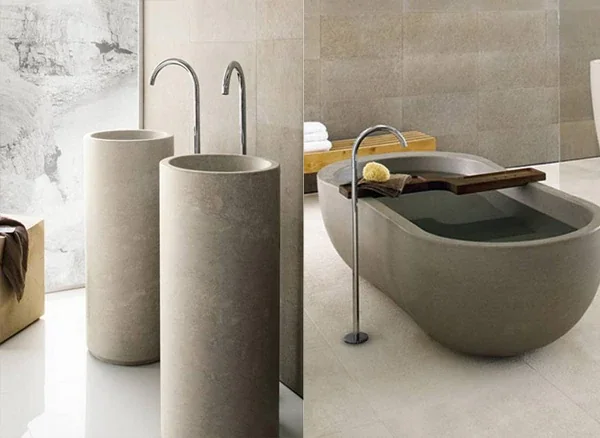 Phòng tắm với kiểu dáng và phong cách của NeuTra lấy cảm hứng từ thiên nhiên 13 phong tam voi kieu dang va phong cach cua neutra lay cam hung tu thien nhien 13