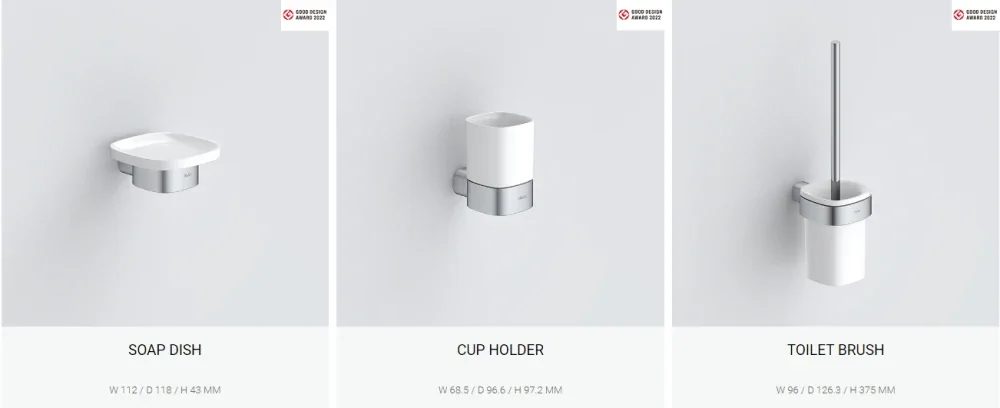 Bộ sưu tập S600 Inax: Khám phá sự hoàn hảo trong thiết kế phòng tắm 3 Phụ kiện thuộc bộ sưu tập S600 Inax