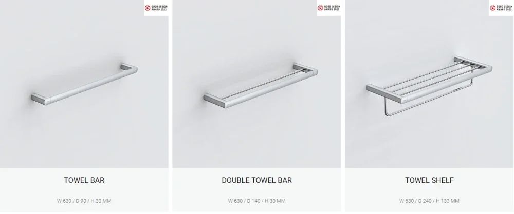 Bộ sưu tập S600 Inax: Khám phá sự hoàn hảo trong thiết kế phòng tắm 2 Phụ kiện thuộc bộ sưu tập S600 Inax