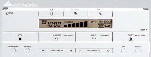 Bảng điều khiển bồn cầu Inax Regio