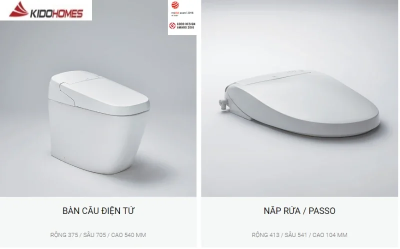 Bồn cầu và nắp rửa thuộc bộ sưu tập S600 Inax Bồn cầu và nắp rửa thuộc bộ sưu tập S600 Inax