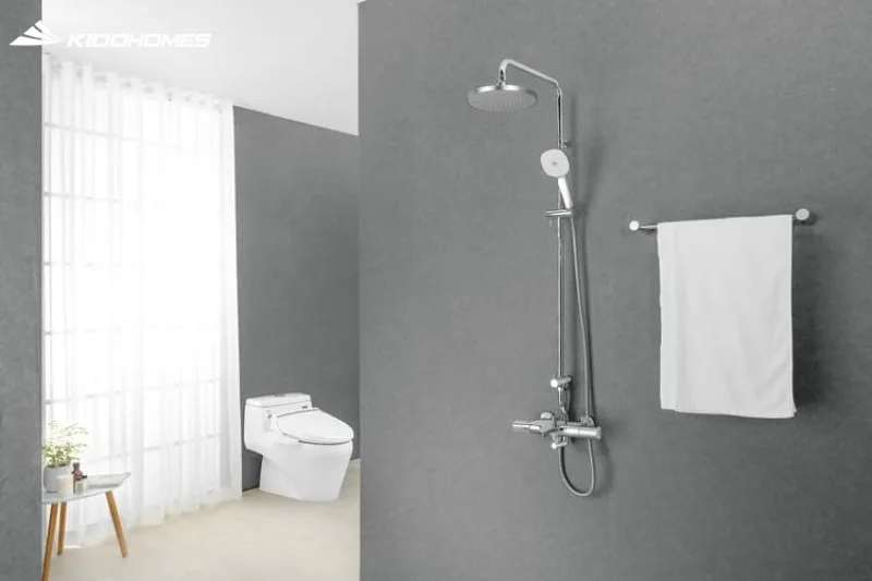 Sen cây inox là loại vòi sen đứng được chế tạo chủ yếu từ thép không gỉ