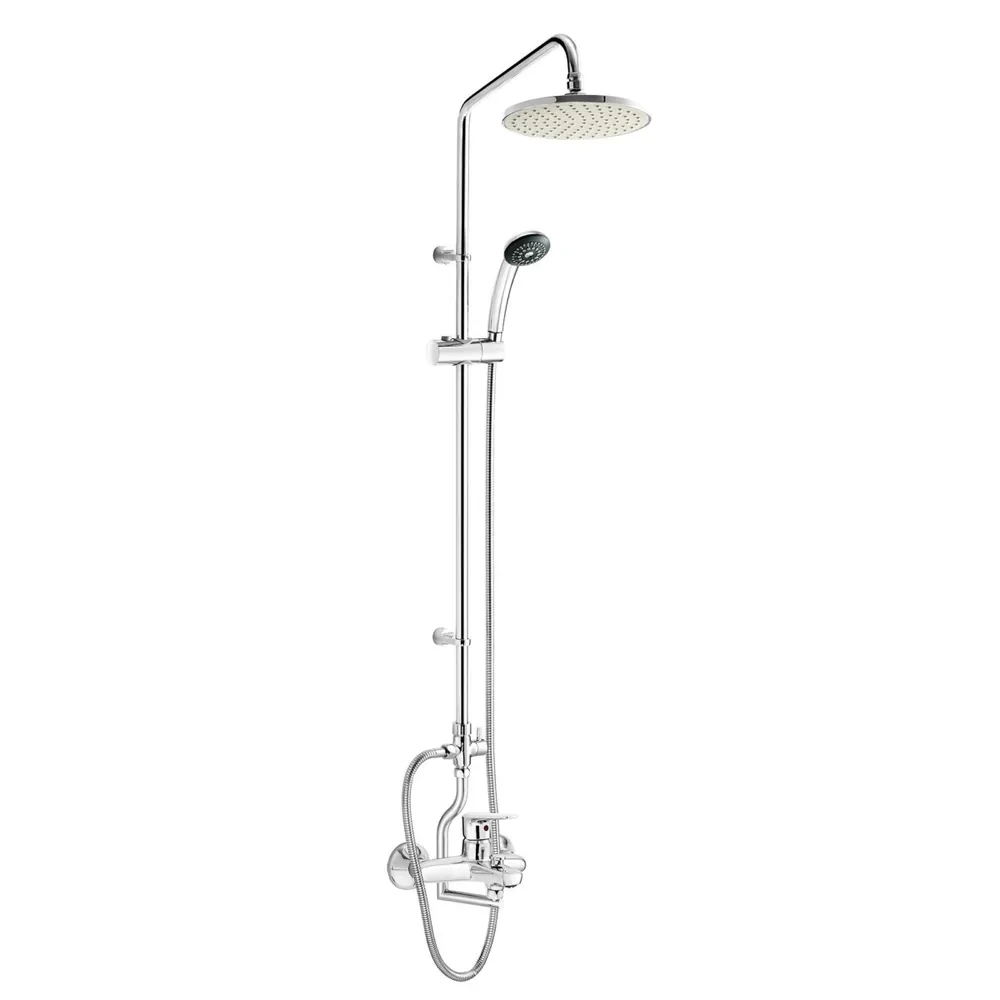 Sen cây tắm INAX BFV-1115S-2 toàn thân ống cứng mạ Crom Niken với tay sen gọn nhẹ
