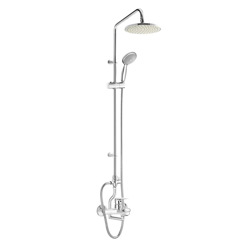 Sen cây tắm INAX BFV-1115S-3C-2 toàn thân ống cứng mạ Crom Niken với tay sen 3C A-7265-VN