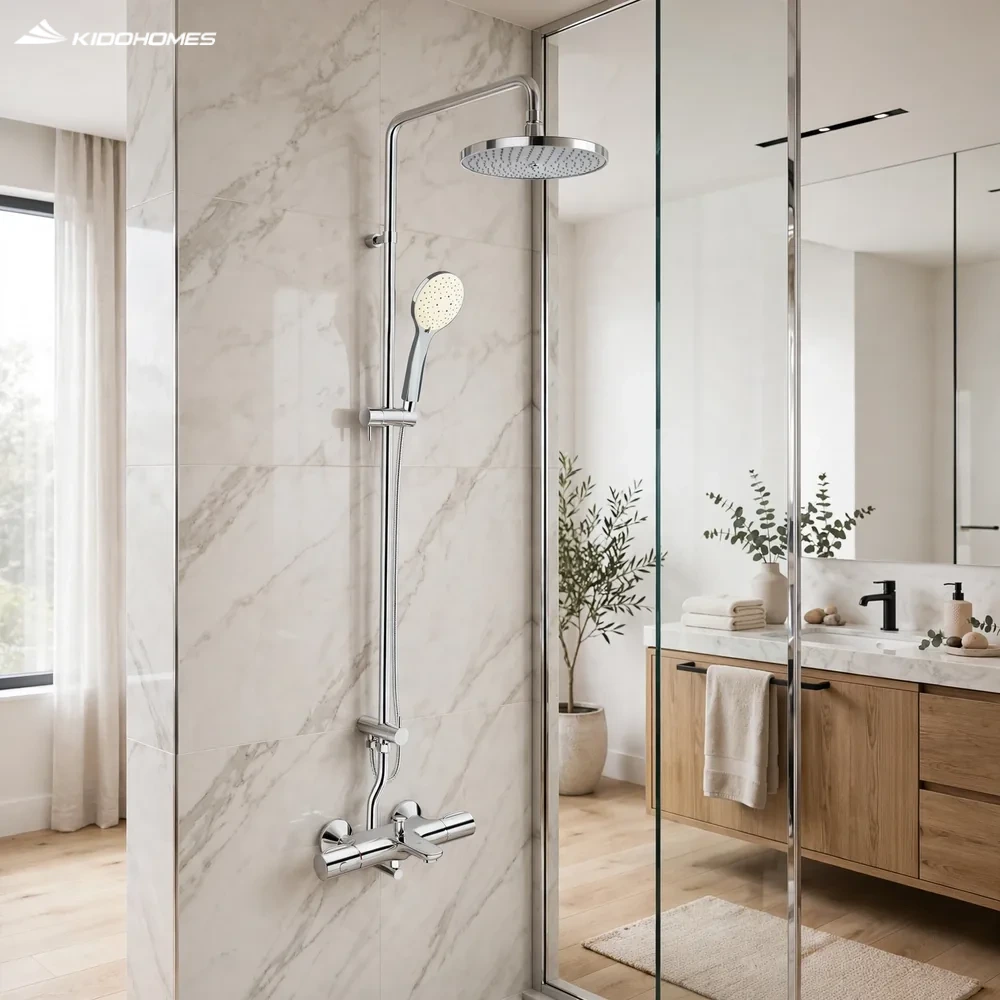 Sen cây tắm INAX BFV-3415T-9C Nhiệt độ