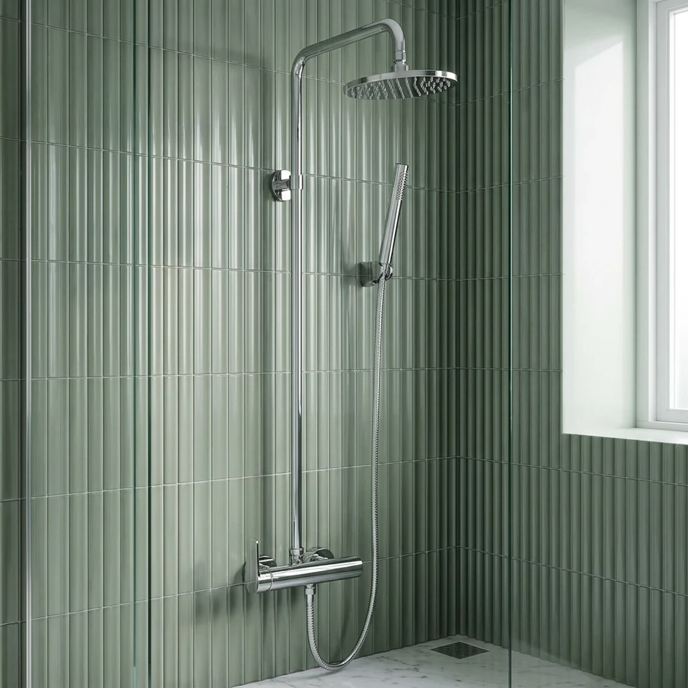 Sen cây tắm nóng lạnh INAX BFV-71S - Phối cảnh không gian 3