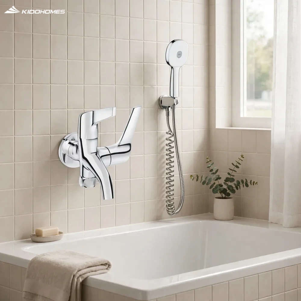 Sen tắm INAX BFV-17-8C Nước lạnh Tay sen tăng áp 8C