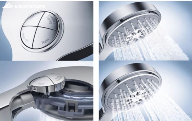 Thiết bị nhà tắm thông minh vì sao chưa bùng nổ 3 Các sản phẩm nhà tắm thông minh phổ biến hiện nay: sen tắm thông minh
