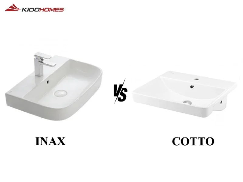 Lavabo Inax và Cotto Lavabo Inax và Cotto