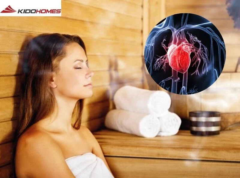 Tắm hơi sau khi tập gym có lợi ích gì? 3 Tắm hơi sau khi tập gym Cải thiện sức khỏe tim mạch