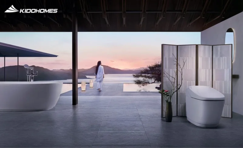 INAX đã biến nhà vệ sinh từ nơi chức năng đơn thuần thành vùng đất của sự thoải mái, sạch sẽ và hài hòa với thiên nhiên.