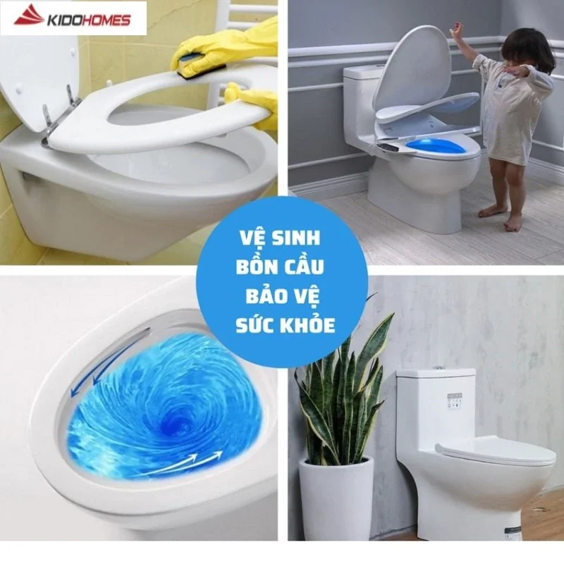 Nếu không vệ sinh đúng cách, các vết bẩn, cặn nước cứng, và vi khuẩn vẫn có thể tích tụ, gây mất vệ sinh và làm ảnh hưởng đến độ bền của bồn cầu Inax