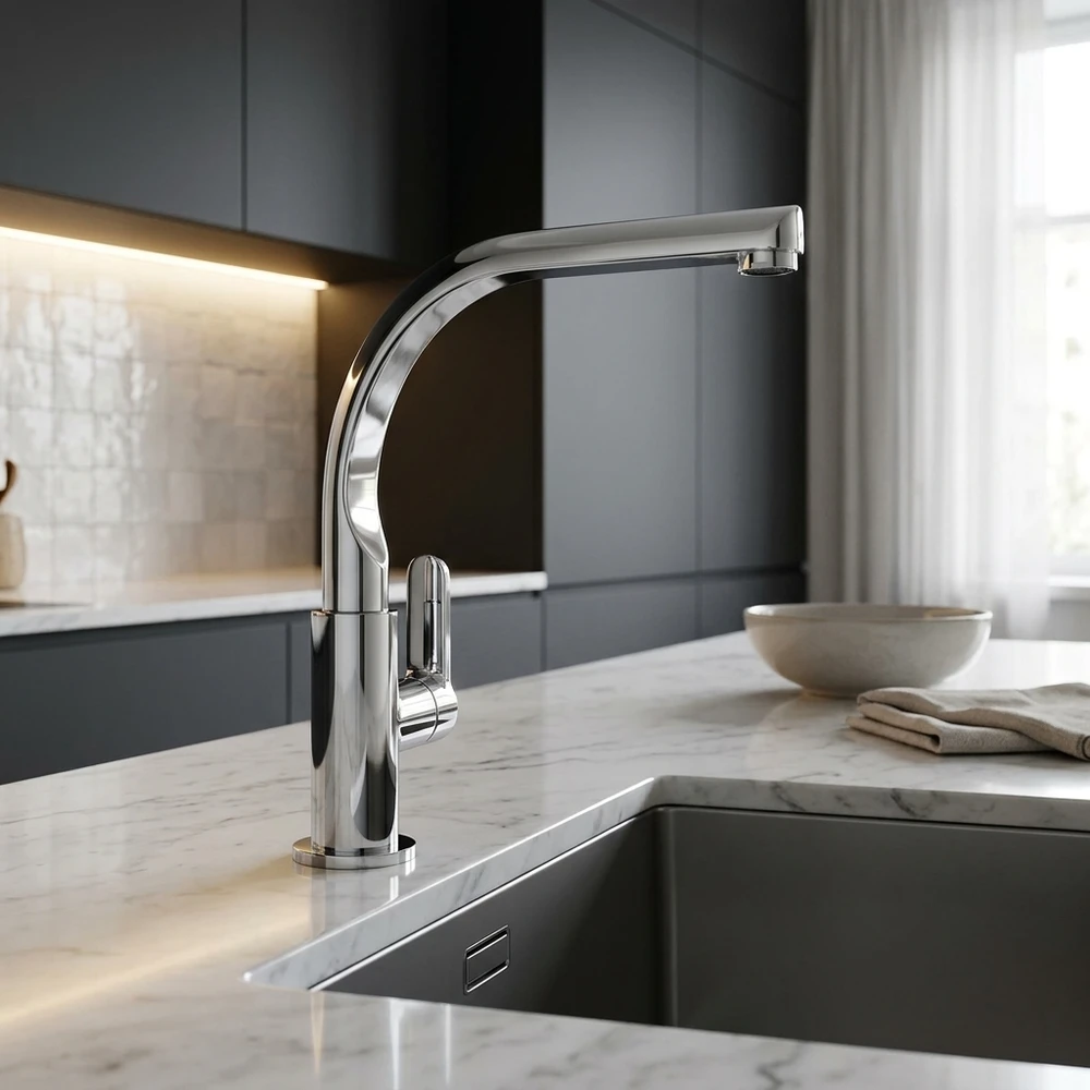 Vòi bếp INAX SFV-29 - Nước lạnh - Phối cảnh không gian 3