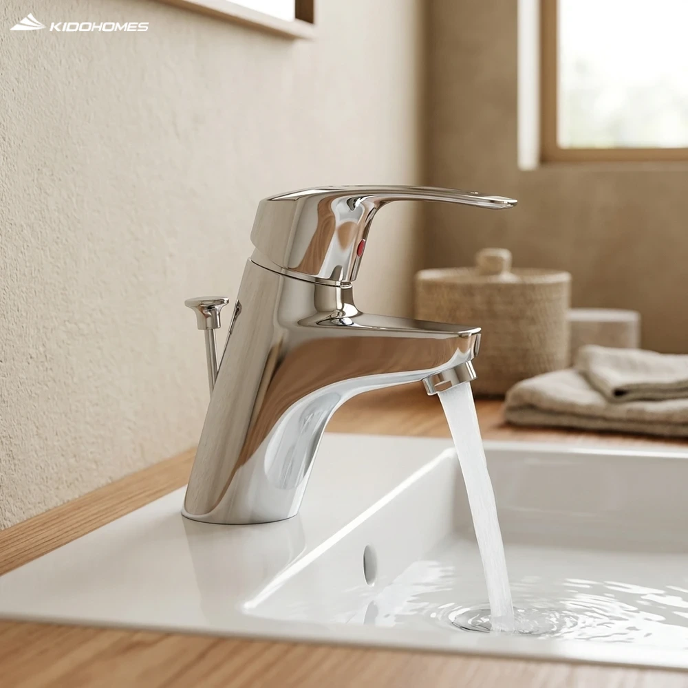 Vòi chậu lavabo nóng lạnh INAX LFV-202S - Không gian 2