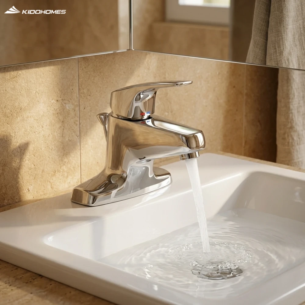 Vòi chậu lavabo nóng lạnh INAX LFV-281S - Không gian 2