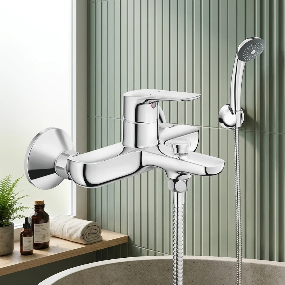 Vòi chậu rửa mặt nóng lạnh INAX BFV-1403S-4C - Hình 2