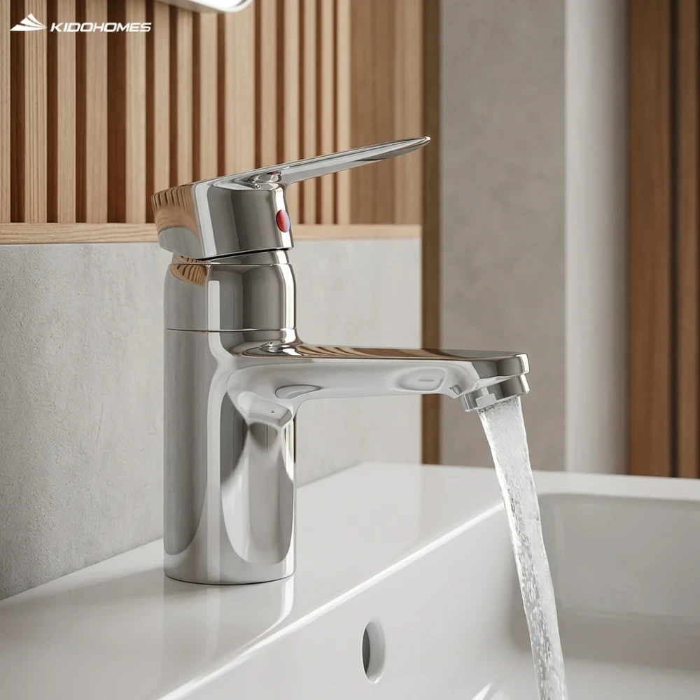 Vòi chậu rửa mặt nóng lạnh INAX LFV-1102S-1 - Hình 2