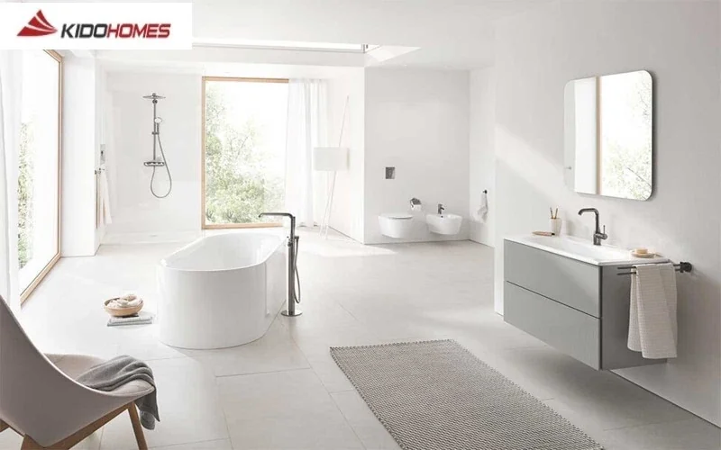 Xu hướng thiết bị vệ sinh hiện đại: tiết kiệm, sang trọng, tiện nghi