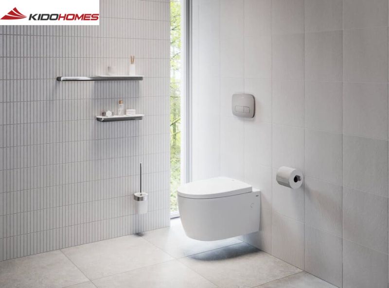 INAX là thương hiệu dẫn đầu với dòng sản phẩm toilet no-tank (không két nước) phối hợp cùng các mẫu vòi retro faucet tinh xảo