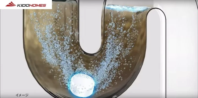 Xử lý bồn cầu Inax bị nghẹt bằng viên thông cống